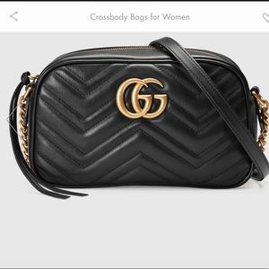 Gucci GG Marmont Metalassé Shoulder Bag